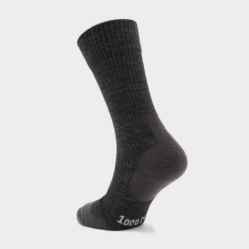 Black 1000 MILE Fusion Running Socks