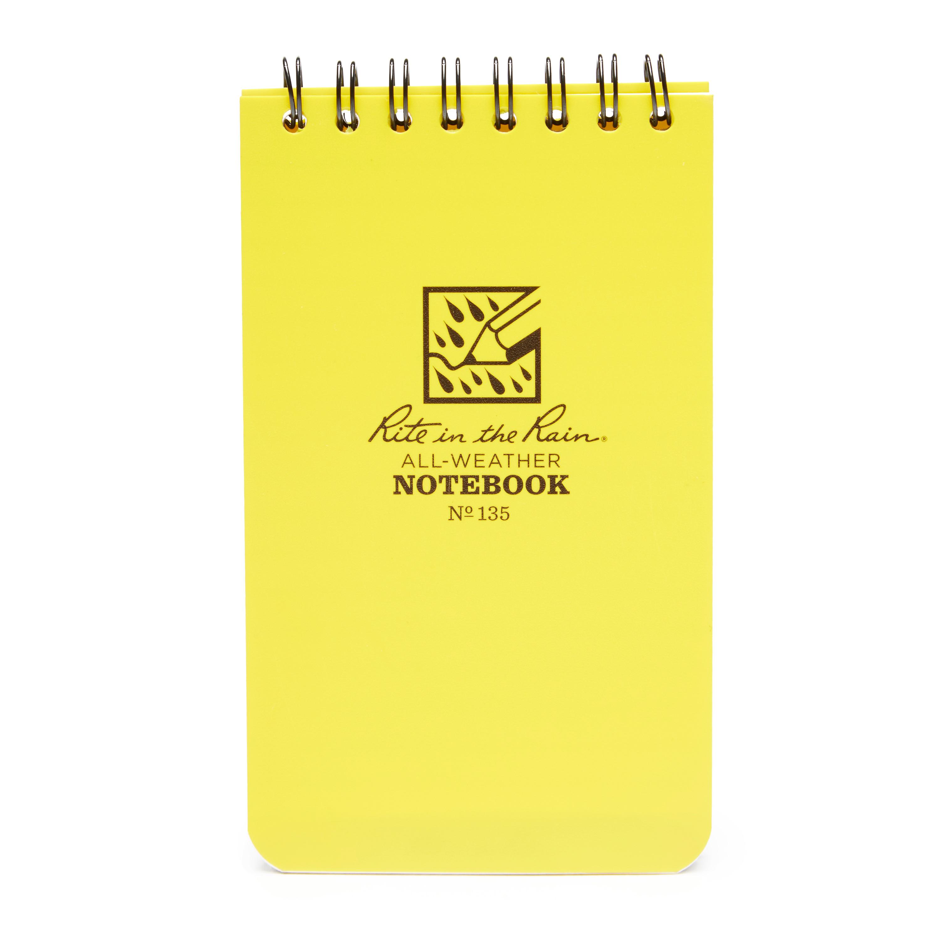 Image of Rite Waterproof 3 € X 5 € Notepad - Yellow/3X5", Yellow/3X5"