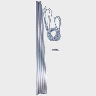 Alloy Corded 9.5mm Tent Pole Set