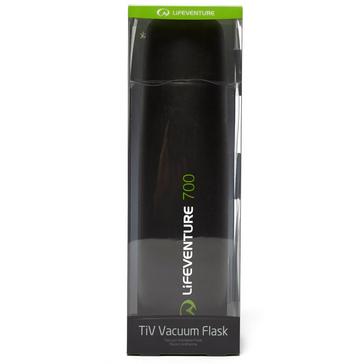 Black LIFEVENTURE Vacuum Flask 700