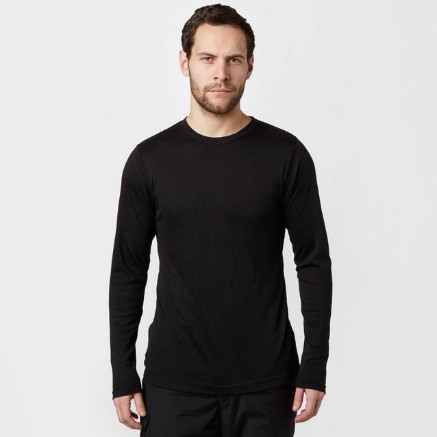 Men s Long Sleeve Thermal Crew Baselayer Top