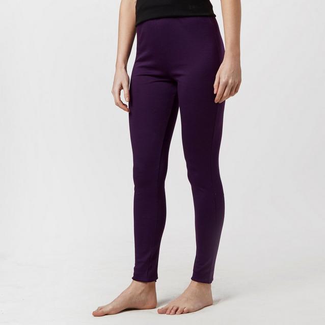Purple Peter Storm Women's Thermal Baselayer Pants image 1