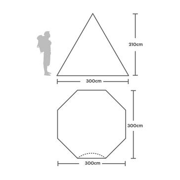  Eurohike Teepee Tent
