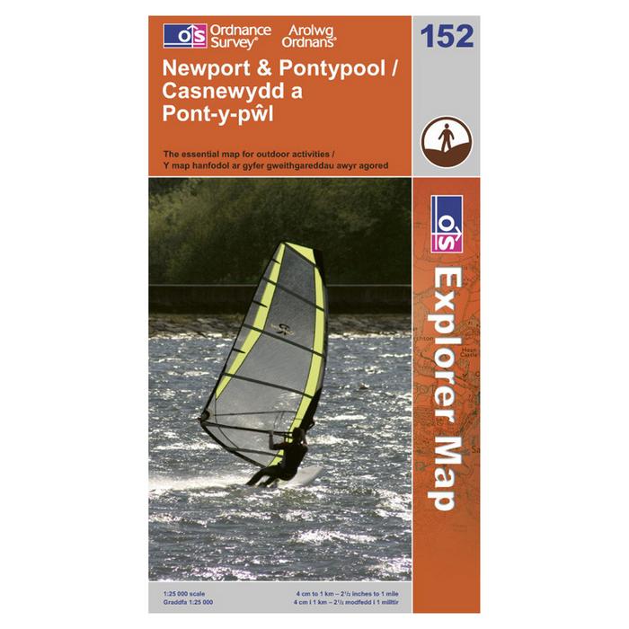 Explorer 152 Newport & Pontypool Map | Fiveopia