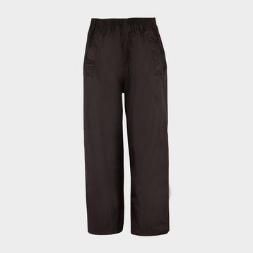 Black Regatta Kids' Stormbreak Over Trousers