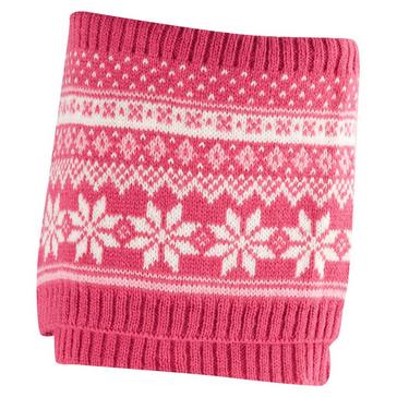 Pink Peter Storm Girls' Fairisle Welly Toppers