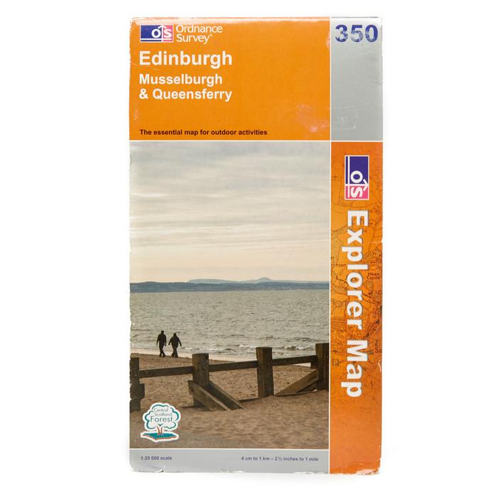 Explorer 350 Edinburgh Map | Fiveopia