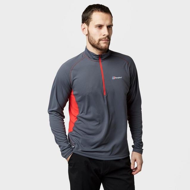 Berghaus Men s Tech LS Zip Tee