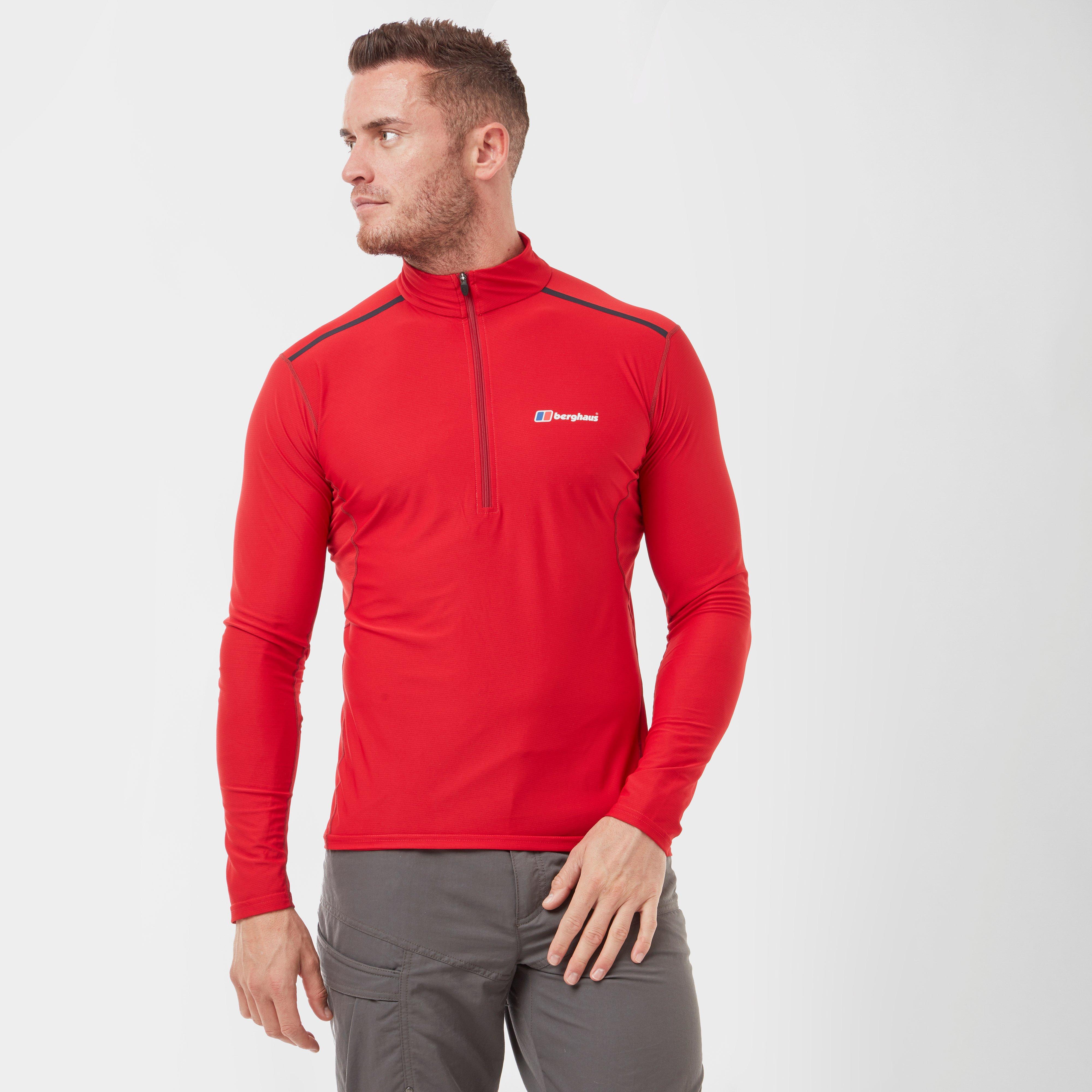 red berghaus t shirt