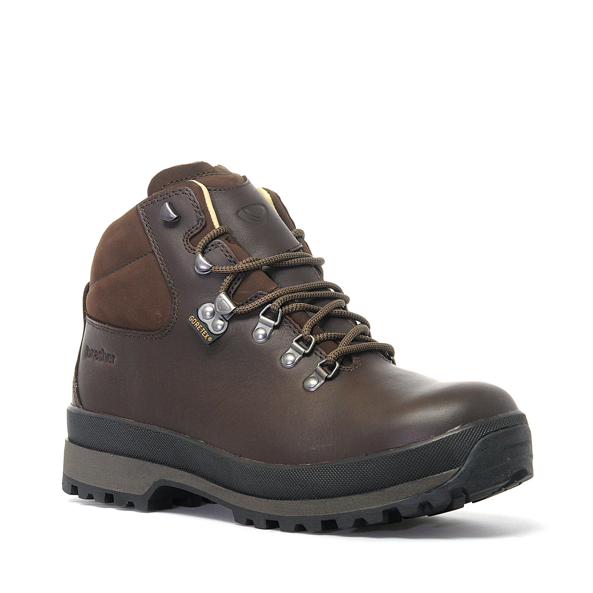 BRASHER Men's Hillmaster II GTX Walking Boots - Brown