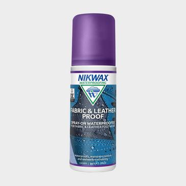 Blue Nikwax Fabric and Leather Waterproofer