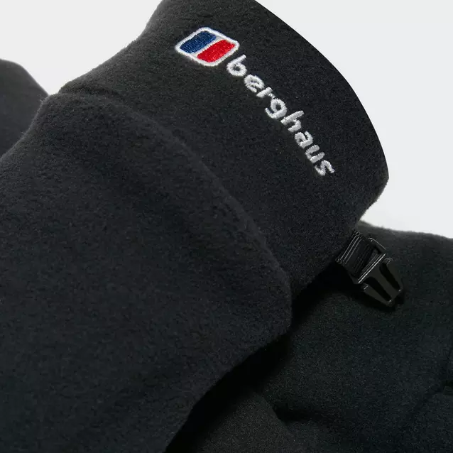 Berghaus Herren Handschuhe Fleece Spectrum Gloves Warme Schwarz S/M 