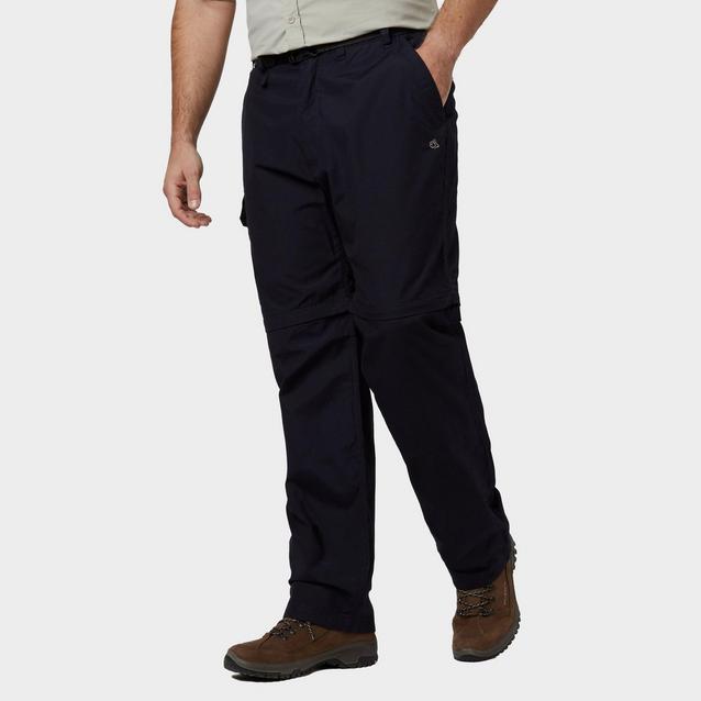 Navy Craghoppers Men's Kiwi Zip Off Trousers image 1