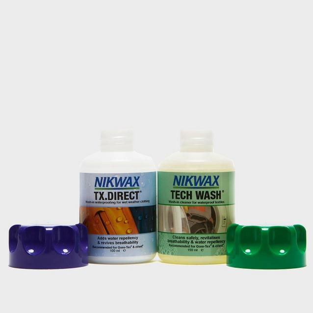 Nikwax Tech Wash/TX Direct (Twin Pack) Blacks