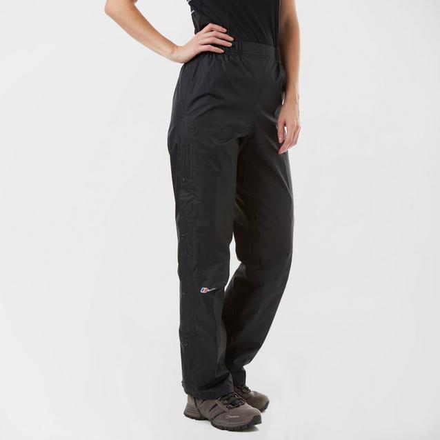 Black Berghaus Women's Deluge Overtrousers image 1