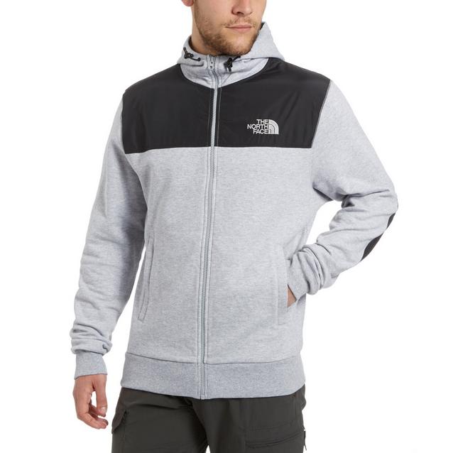 Grey The North Face Men's Heritage Mountain Full Zip Hoody image 1