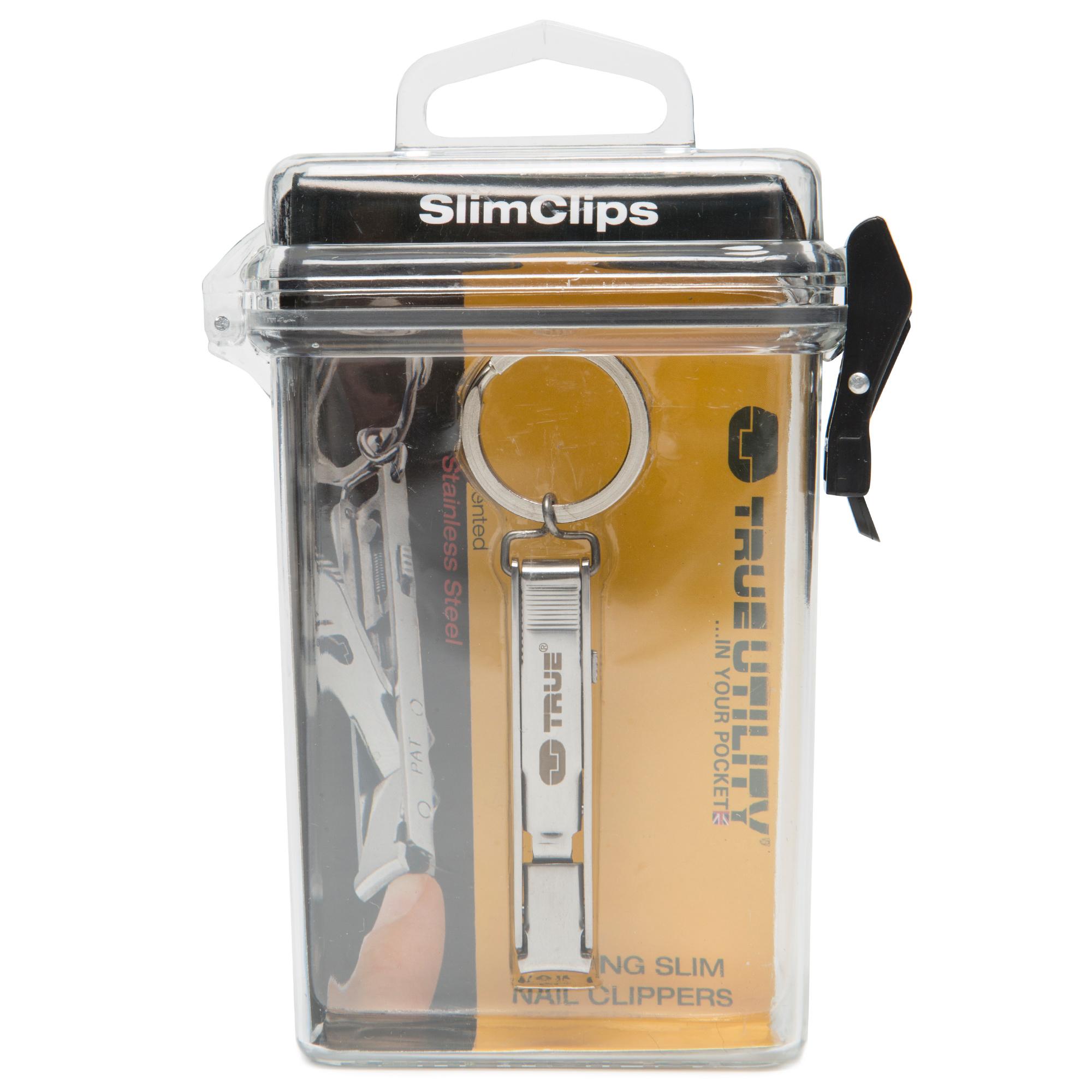 True Utility True Utility Slimclips Keyring Nail Clippers - Silver, Silver True Utility True Utility Slimclips Keyring Nail Clippers - Silver, Silver