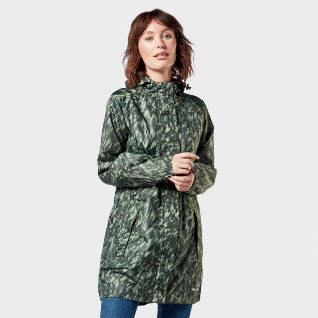 Green Peter Storm Women's Parka in a Pack image 1