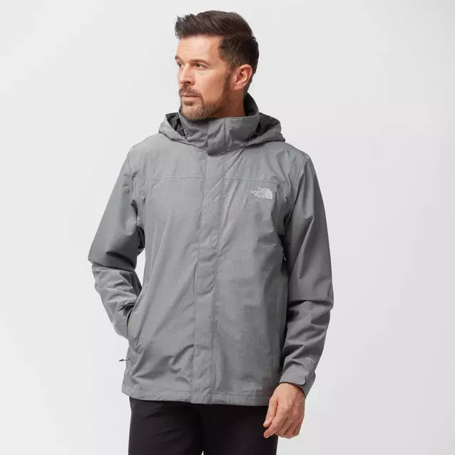 North face 2025 grey rain jacket