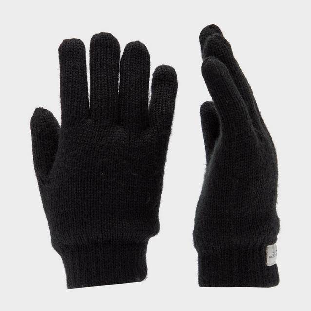 Black Peter Storm Boys' Thinsulate Knit Gloves image 1