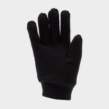 Black Peter Storm Boys' Thinsulate Knit Gloves