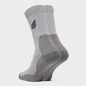 Grey|Grey Peter Storm Light Outdoor Sock - Twin Pack
