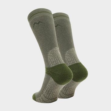 Green Peter Storm Heavyweight Outdoor Socks - Twin Pack