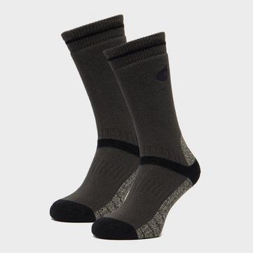 Grey|Grey Peter Storm Heavyweight Outdoor Socks - Twin Pack