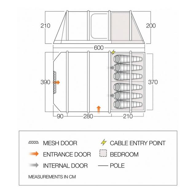 Vango iris clearance 600 tent