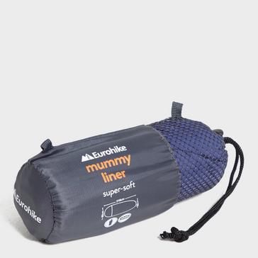 Navy Eurohike Mummy Sleeping Bag Liner