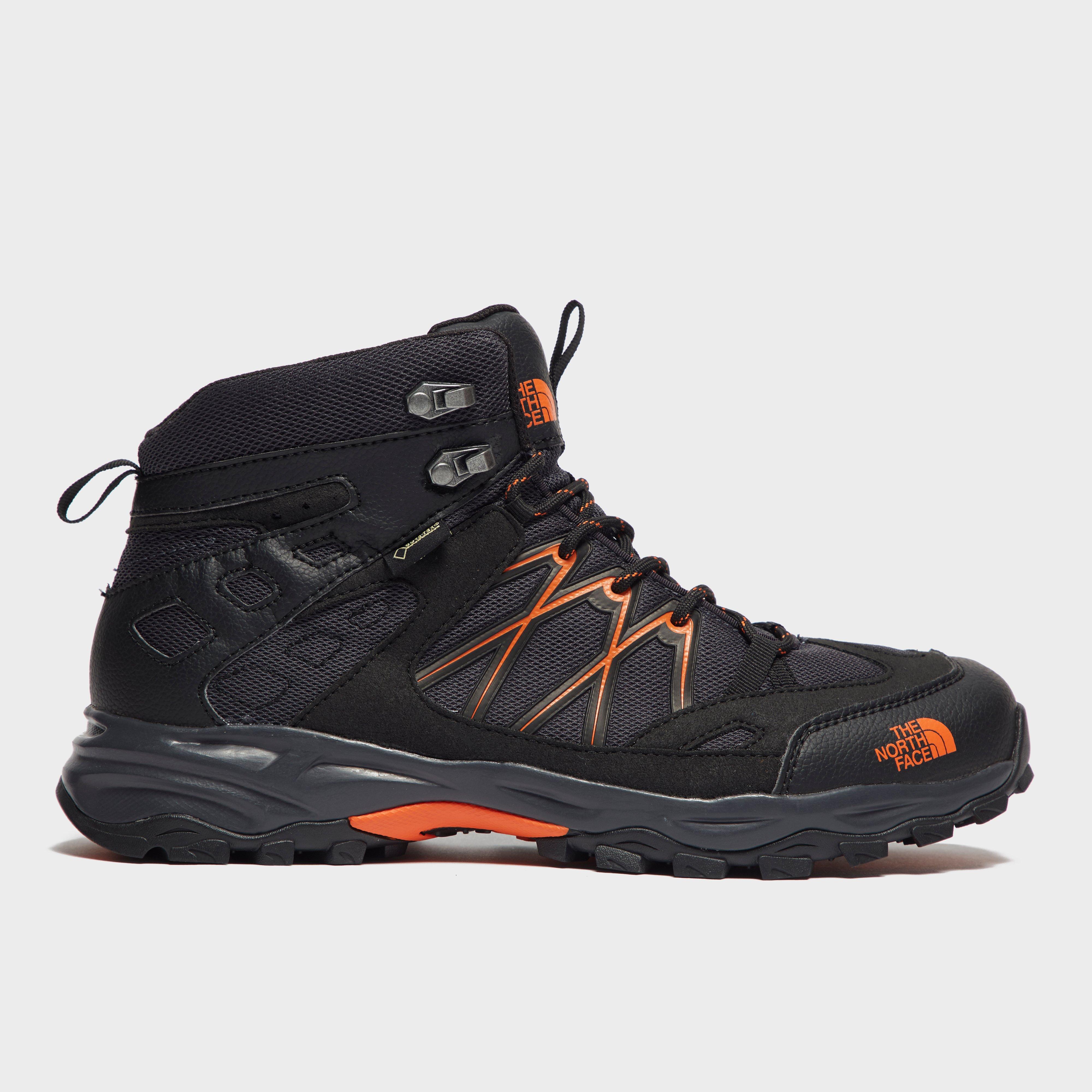 black north face walking boots