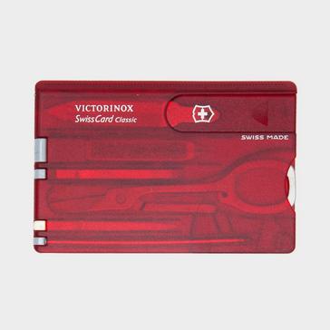 Red Victorinox SwissCard Classic