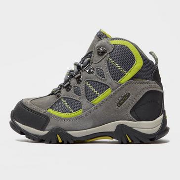 Grey|Grey Hi Tec Boys' Renegade Waterproof Walking Boots