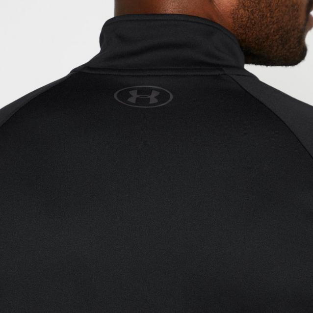 Under Armour Men’s UA Tech™ Quarter Zip Long Sleeve Top Blacks