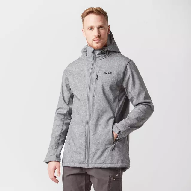 Peter Storm Men's Textured Insulated Jacket Mid-Grey