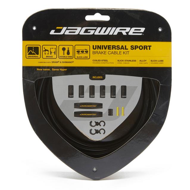Black Jagwire Universal Sport Brake Cable Kit image 1