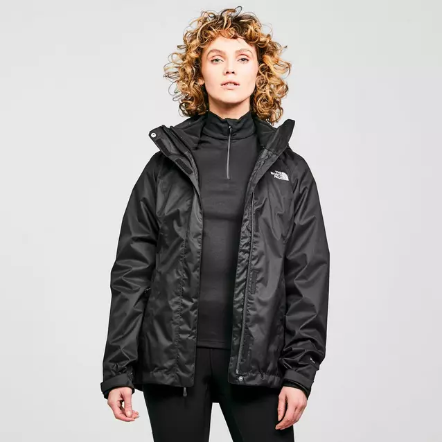 North face women's shop 2 in 1 jacket