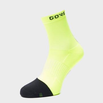 Yellow Gore Men's Mid Socks