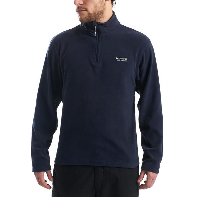 Regatta Men's Thompson Half-Zip Fleece Blacks