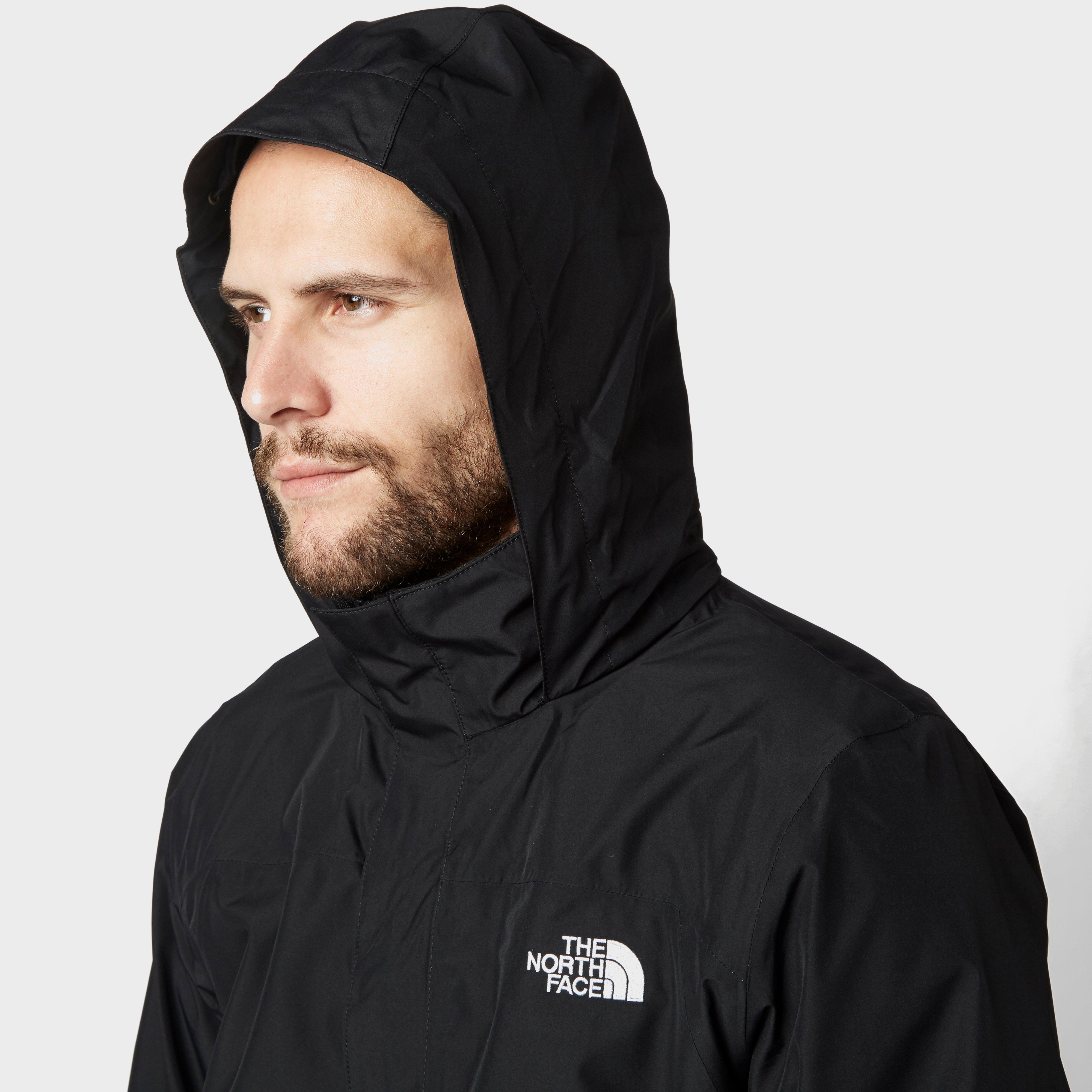 the north face sangro waterproof men's jacket black