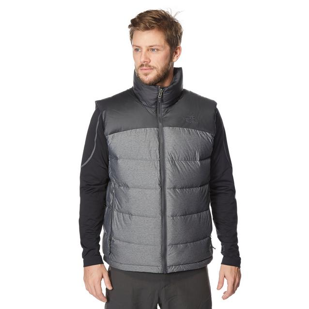 North face nuptse 2 vest men's black hotsell