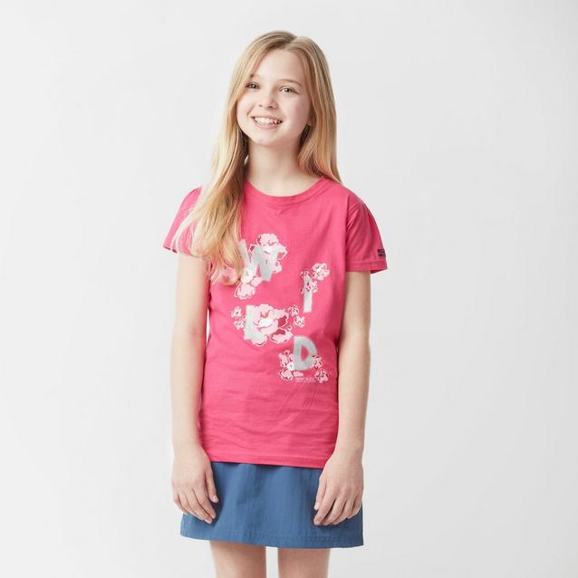 PINK Regatta Kid's Bosley T-Shirt image 1