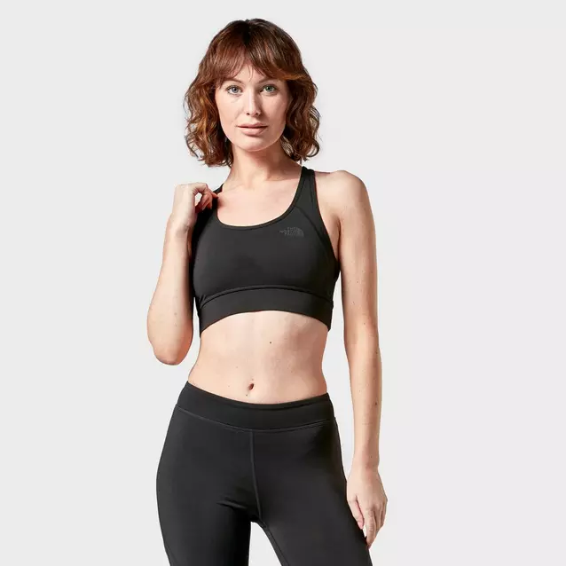 The North Face Womens Training Bounce B Gone Sports Bra in Black