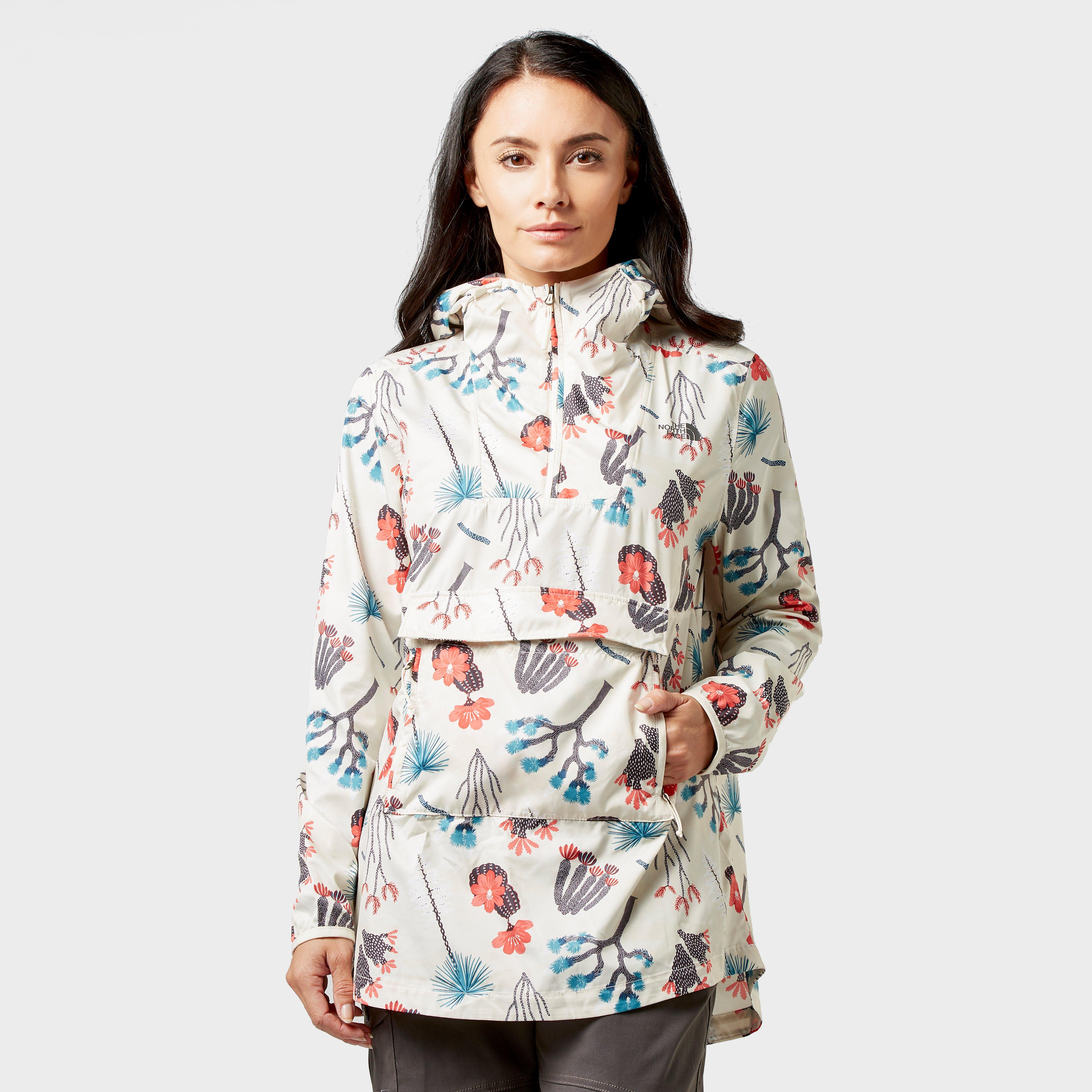 north face printed fanorak