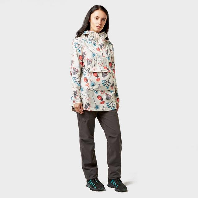 The north face women's best sale printed fanorak