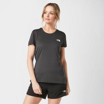 Black The North Face Women's Reaxion Ampere T-Shirt