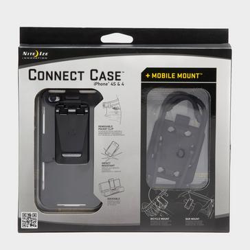 Black Niteize Connect Case and Mobile Mount