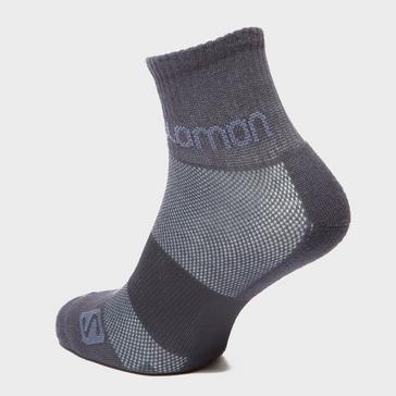 Grey Salomon Evasion 2-Pack Socks