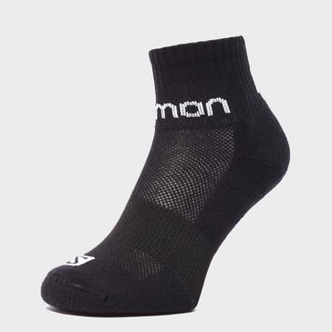 Black SALOMON SOCKS Men's Evasion Sock 2 Pack