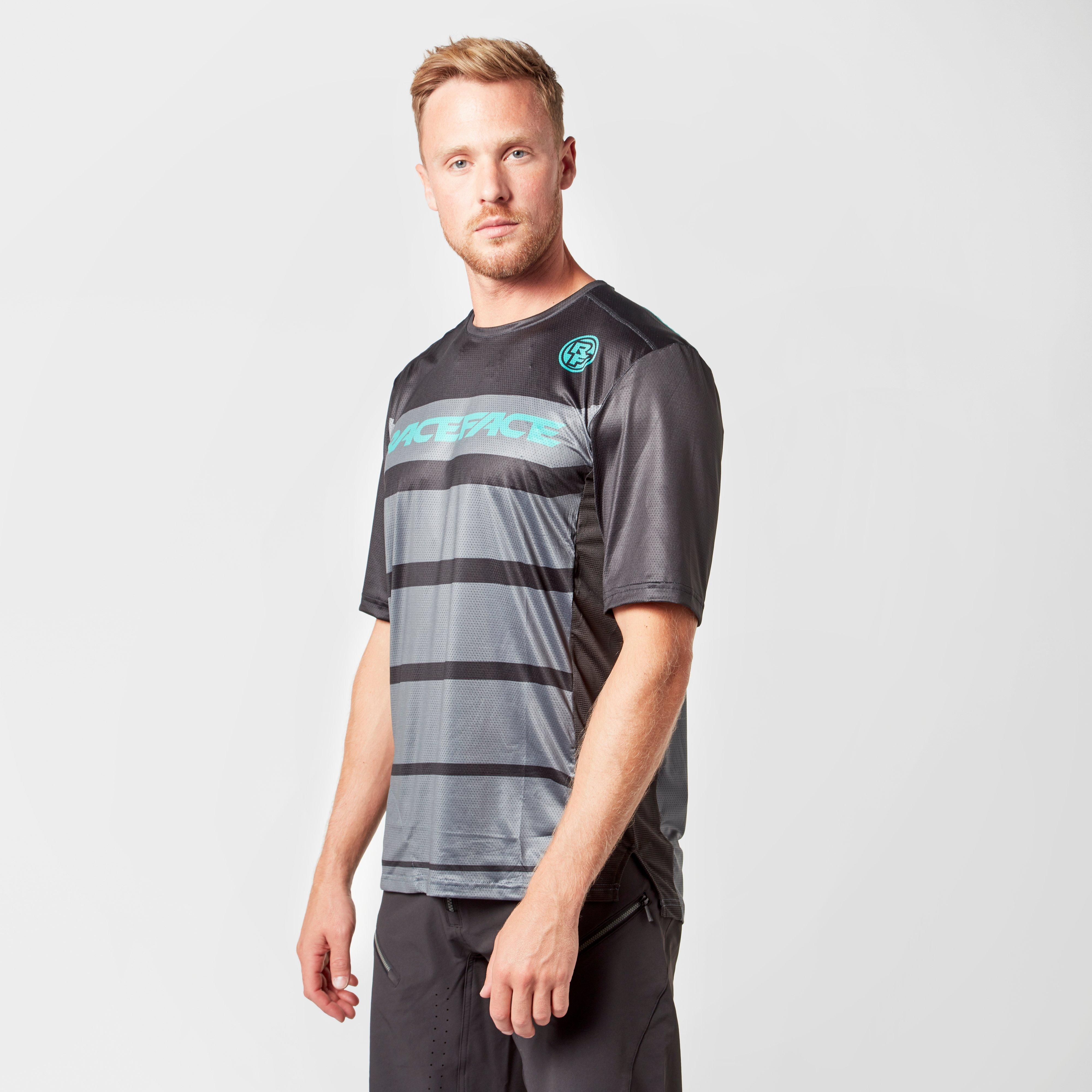 Raceface Raceface Mens Indy Short Sleeve Jersey - Black, Black Raceface Raceface Mens Indy Short Sleeve Jersey - Black, Black